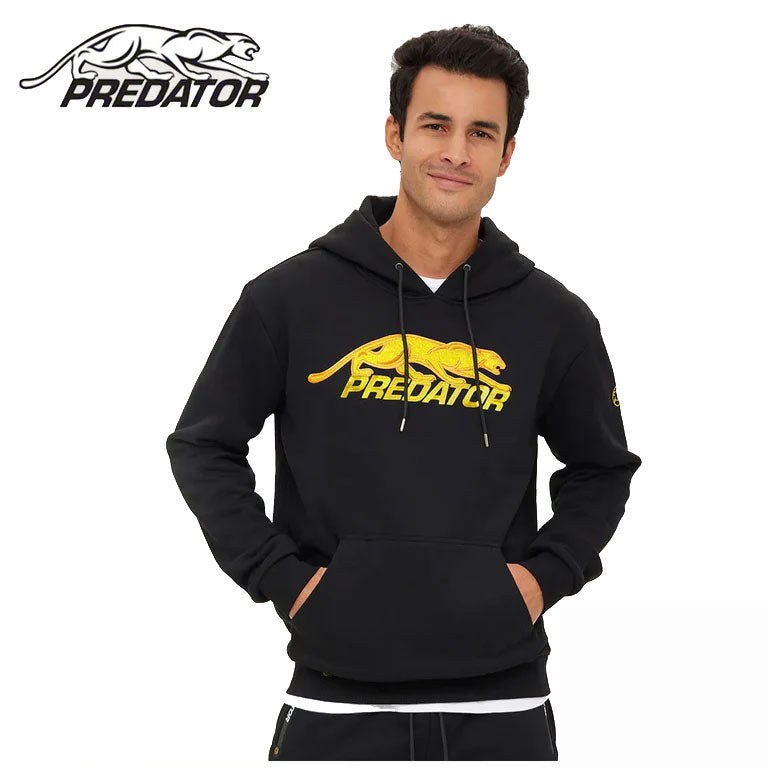 Predator Black W/ Yellow Logo Hoodie