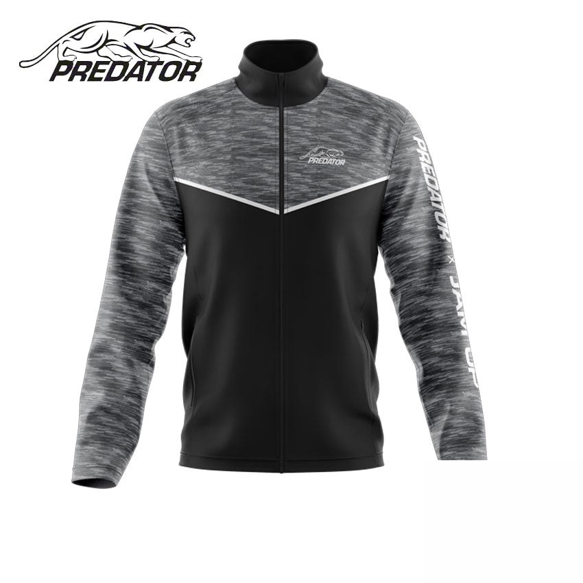 Predator Heather Gray Splice Jacket