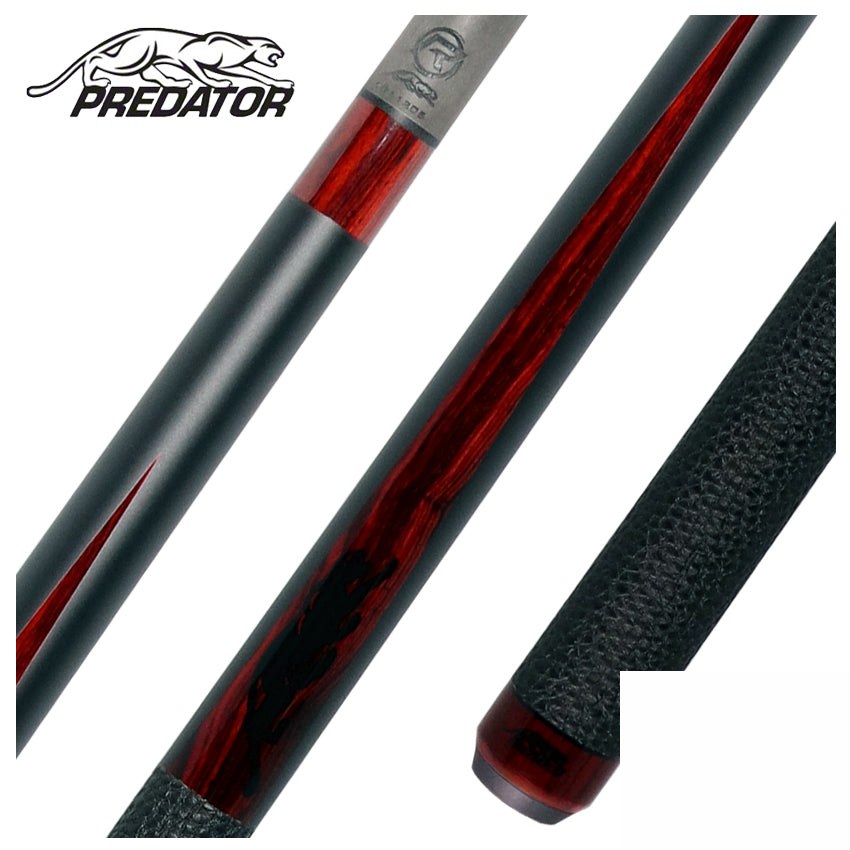 Predator Limited Edition SP2 Matte Black Forearm with Cocobolo Points Pool Cue