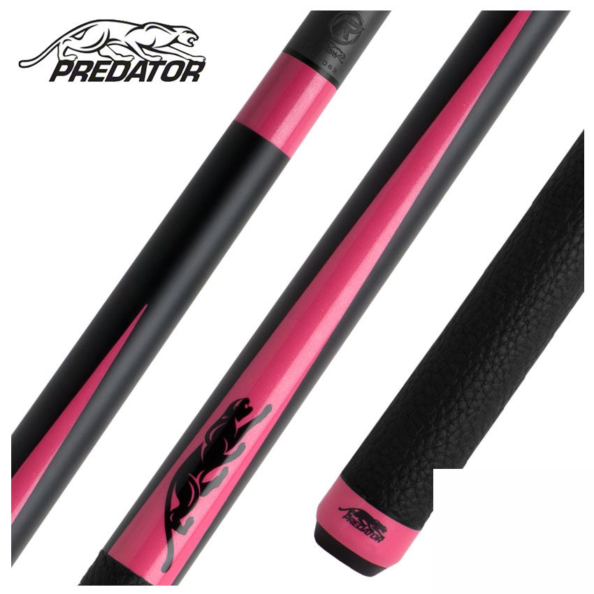 Predator Limited Edition SP2 Matte Black Forearm with Pink Points Pool Cue