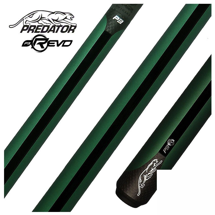 Predator P3 Nova No Wrap Pool Cue - Uni-Loc - P3GRNNW