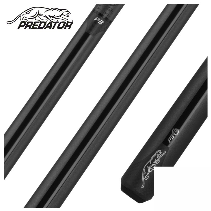 Predator P3 Metallic Gray Uniloc No Wrap Pool Cue - P3GRYNW
