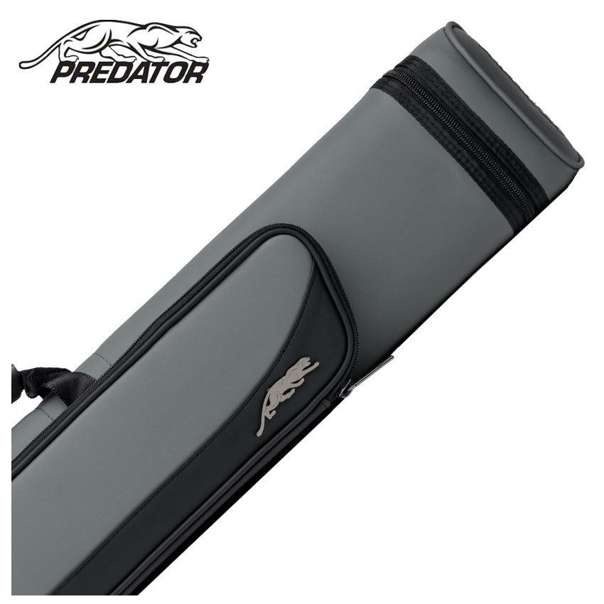 Predator Roadline Gray and Black 3x5 Hard Pool Cue Case - C35GRYBLKH