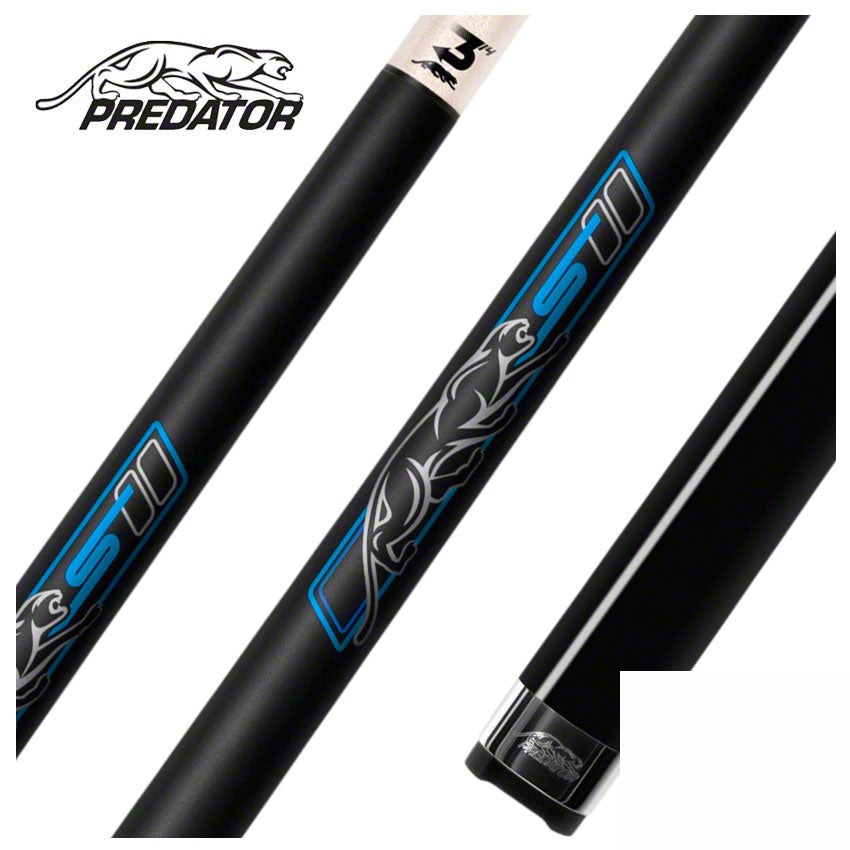 Predator Sport 2 Amp No-Wrap Uni-Loc Play Pool Cue - SPORT3BKNWUNI
