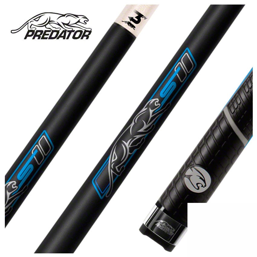 Predator Sport 2 Amp Sport Wrap Uni-Loc Play Pool Cue - SPORT3BKSWUNI