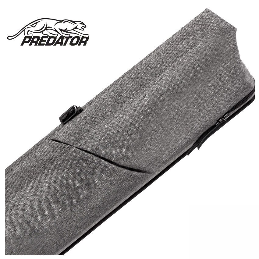 Predator Urbain Light Grey Butterfly Style 2x4 Soft Pool Cue Case - PREU2x4LGRYS