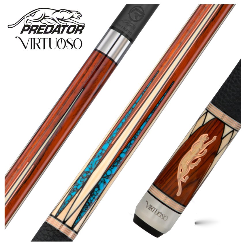 Predator Virtuoso Series Cocobolo Pool Cue - Uni-Loc