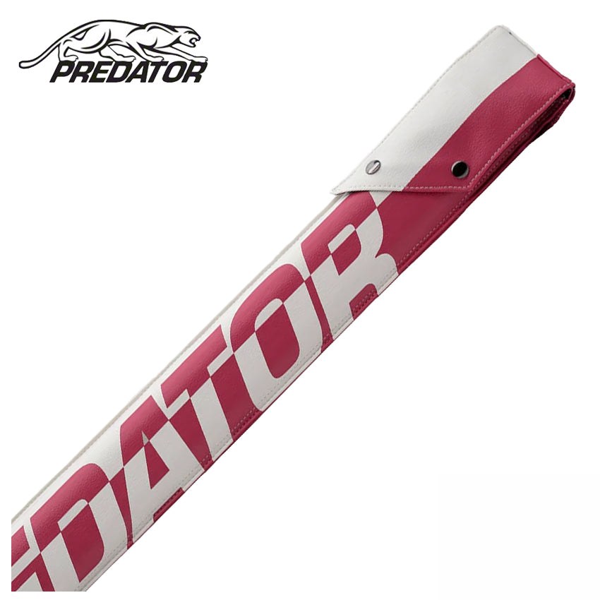 Predator White/Pink 1x1 Hard Pool Cue Case - PRE1B1SWHTPNKH