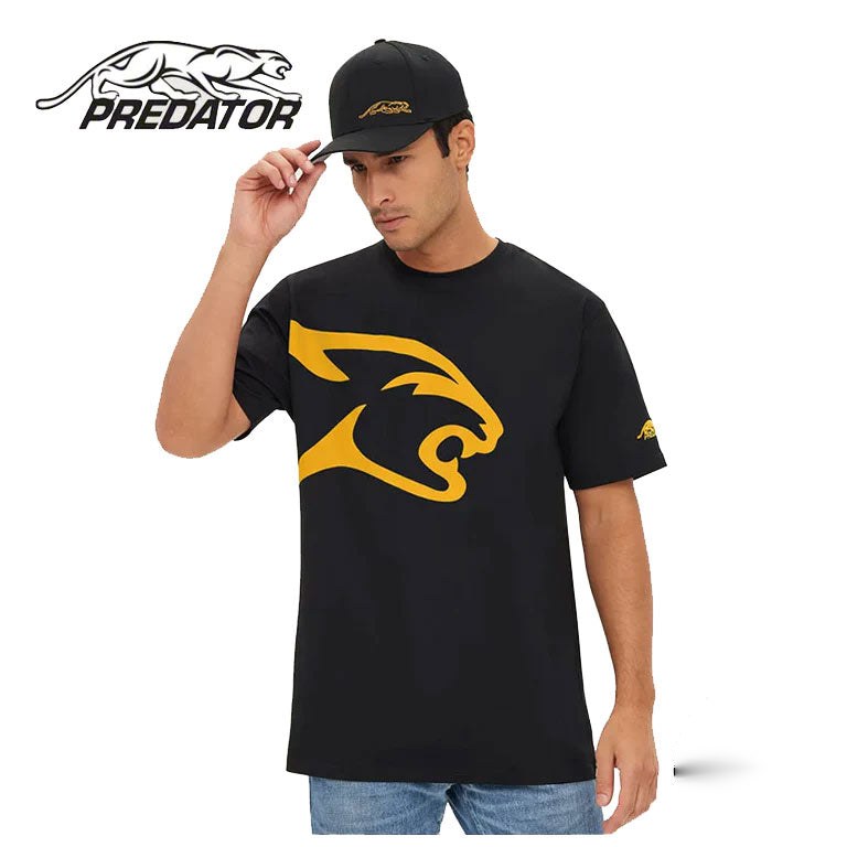 Predator Yellow Cat Head T-Shirt