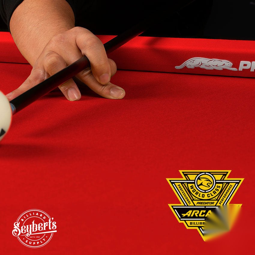 Predator Arcadia Select Red Billiard Cloth